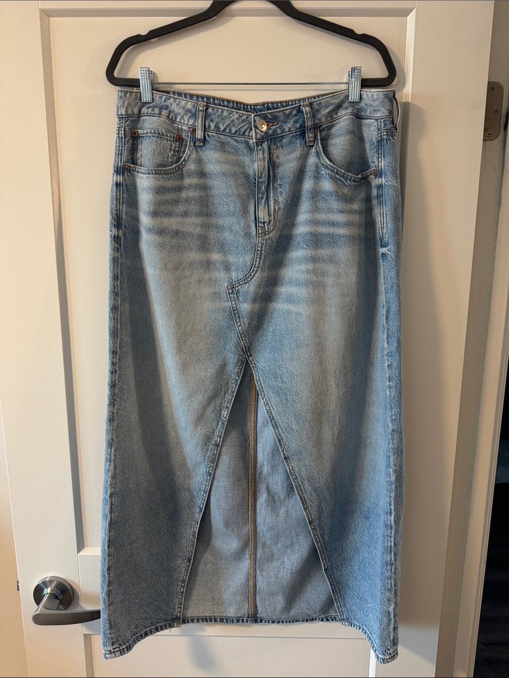 Denim skirt